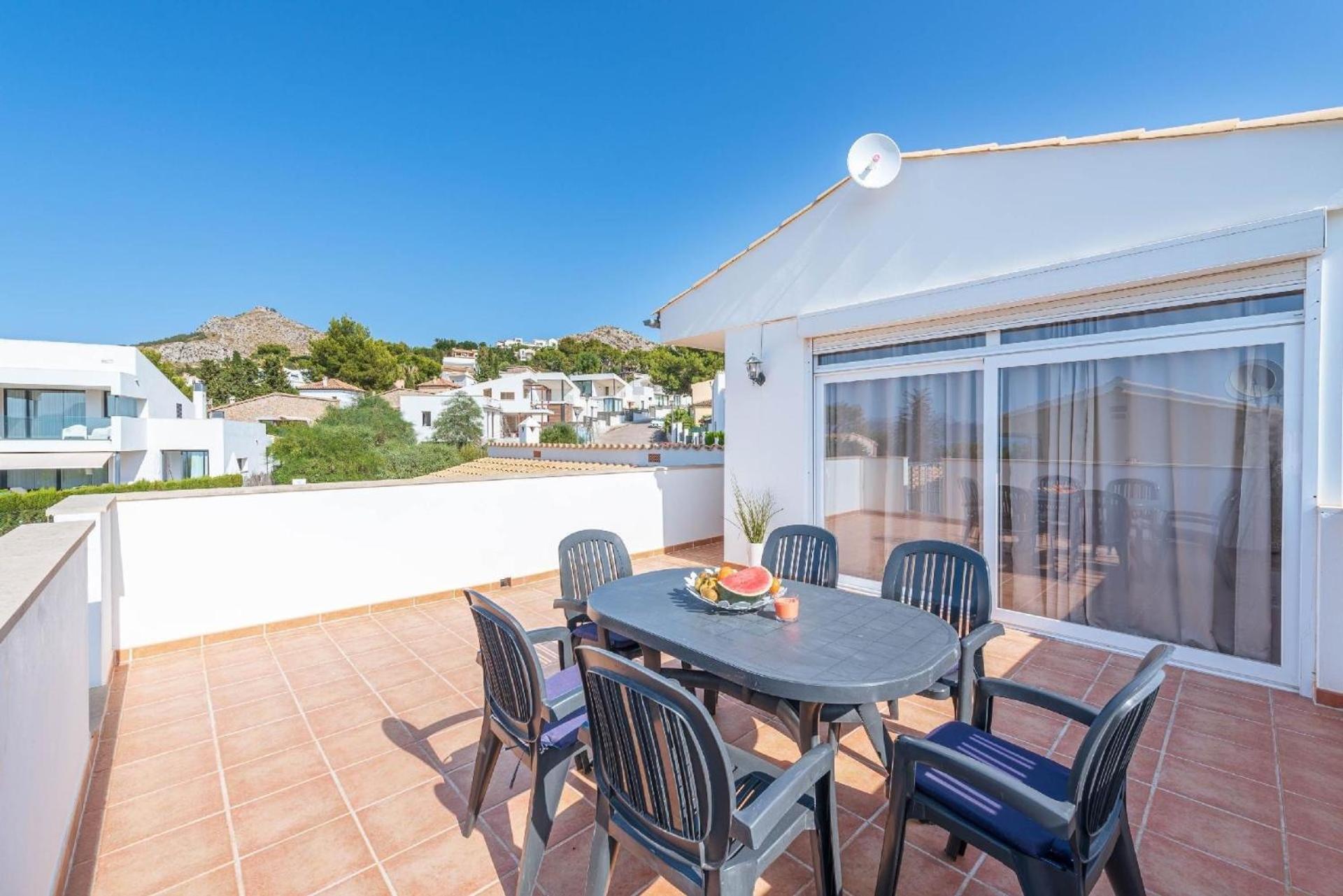 Сasa de vacaciones Ferienvilla, Mit Pool, Grosser Terrasse Und Atemberaubenden Meerblick U Bergblick Alcúdia